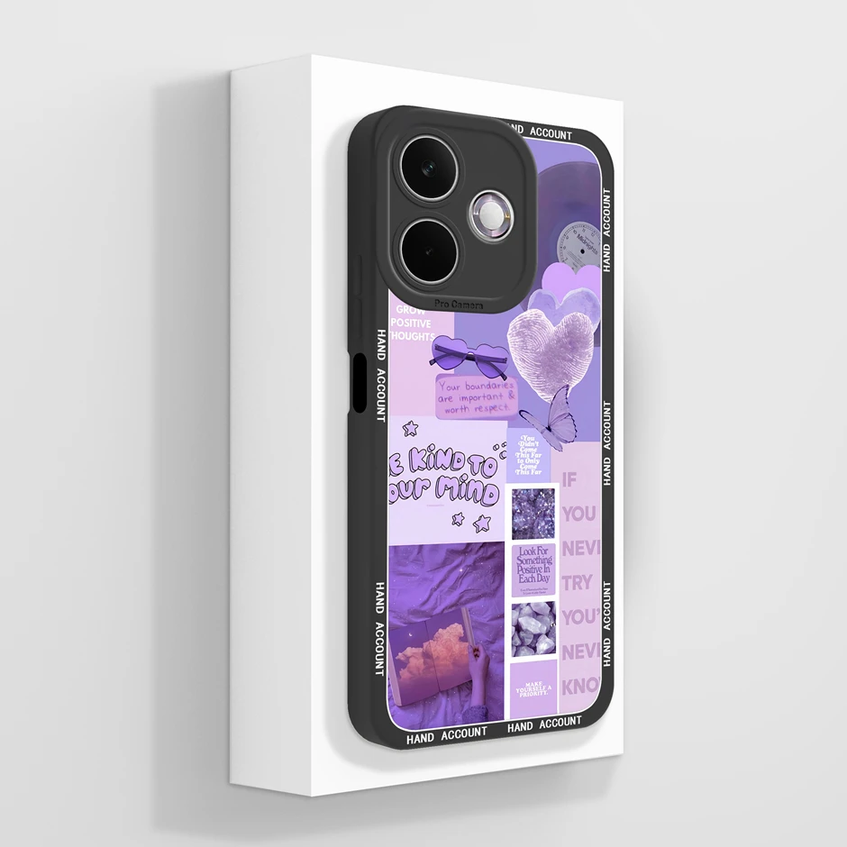 Artistic Oil Painting Flower Silicone Soft Protective Phone Case