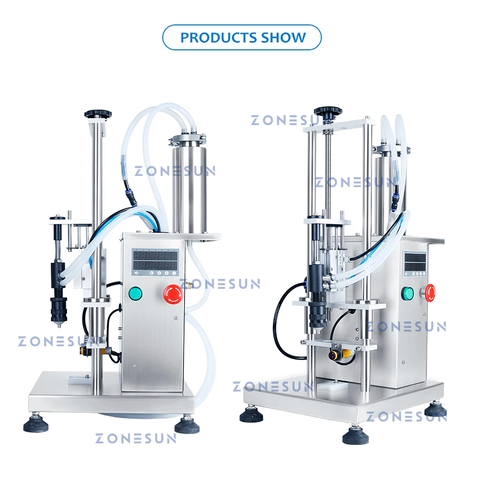 ZONESUN Цифровое управление Вакуумная машина для наполнения духов Бутылка Жидкий одеколон Аромат Аромат Флакон Напиток ZS-YTZL500S