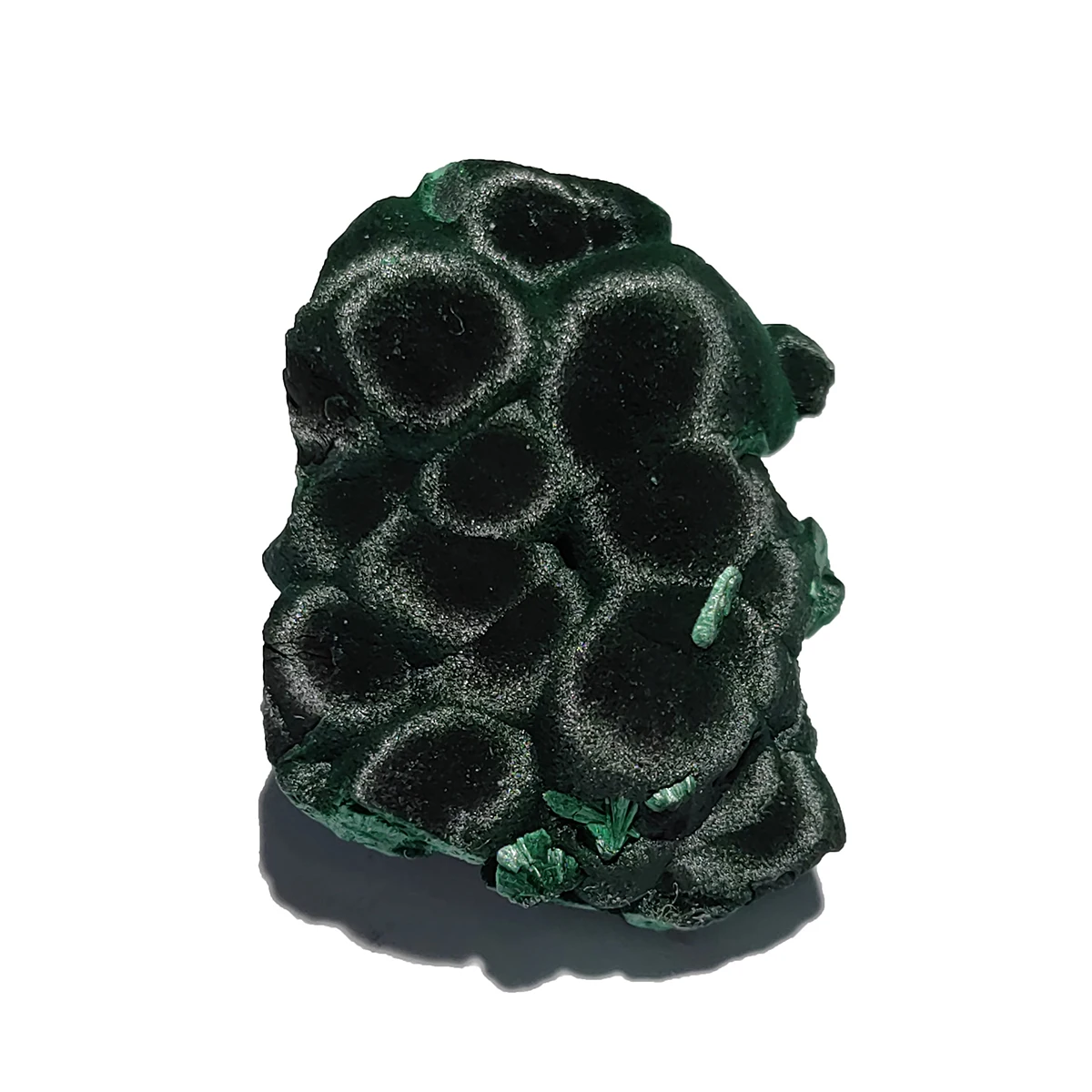 

NEW !! C4-2N High Quality 100% Natural Velvet Malachite Mineral Crystal Specimen Decorations From Congo