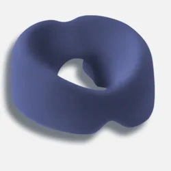 Ergonomic Memory Foam Face - Down Pillow for Ultimate Comfort and Support (GRAY)