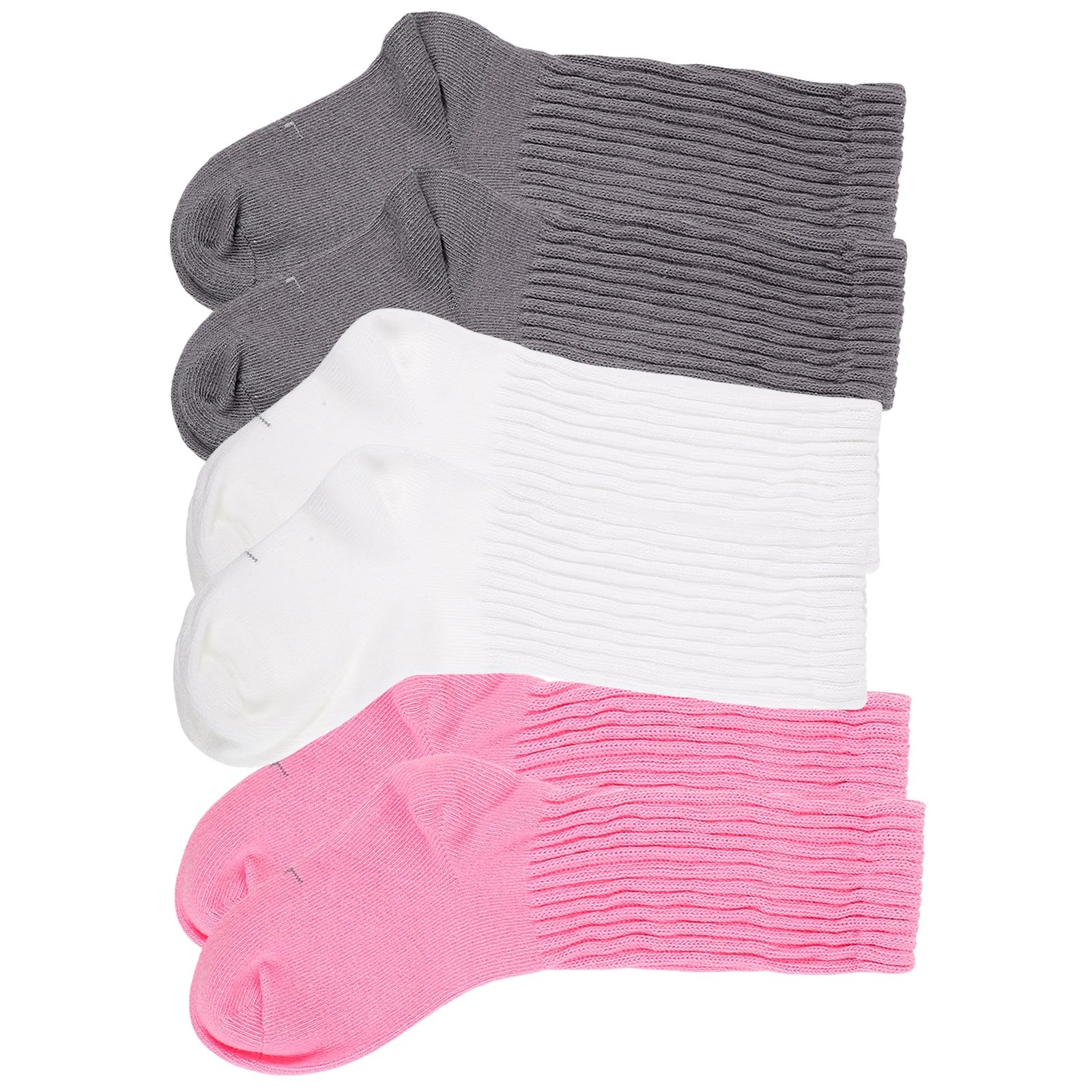 

3 Pairs Socks Comfortable Socks Cotton Warm Socks Unisex Kids Mid-calf Socks