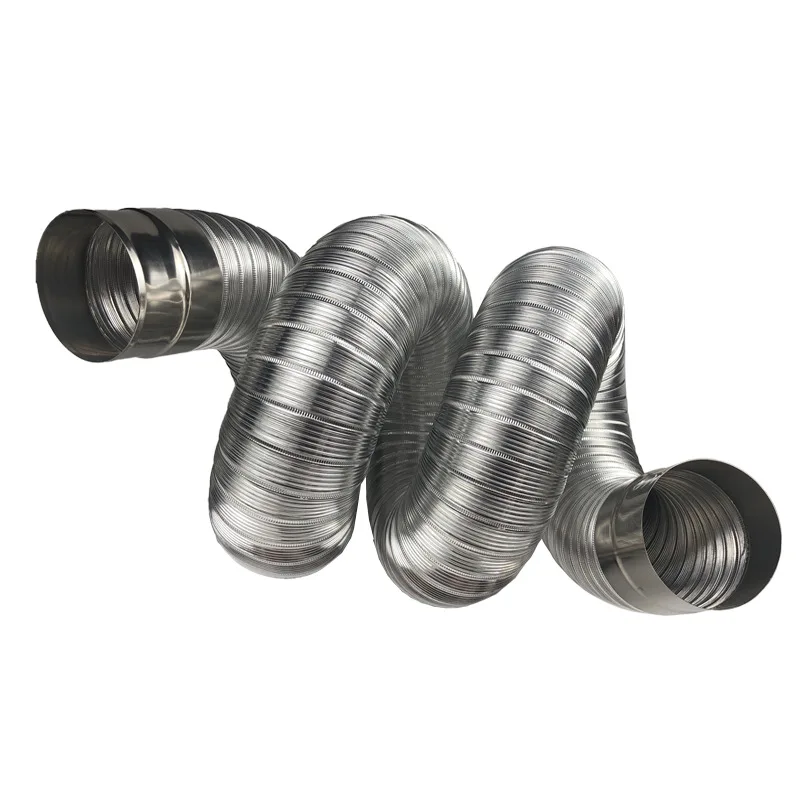 tubulacao semi flexivel de aluminio com conector 01