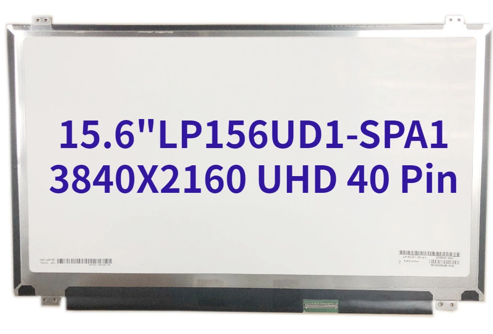 

Matrix for Laptop 15.6" LCD Display LP156UD1 (SP)(A1) LP156UD1-SPA1 3840X2160 UHD 40 Pin eDP Matte LP156UD1 SPA1