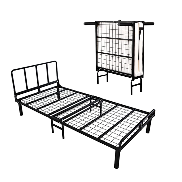 

Easy Assemble Single Frame Metal Folding Bed For Adult