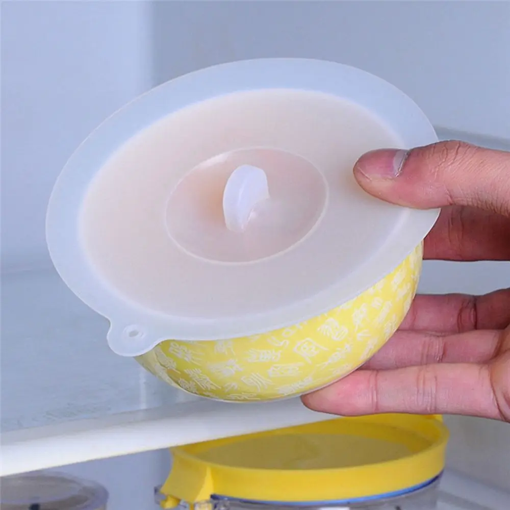 Silicone Cup Cover Bowl Lid Heat-resistant S M L Prevent Dust and Flies Universal Leakproof Reusable Safe Grade