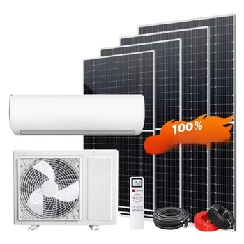 Off-grid 7000btu DC 24V air Conditioner, Suitable for Solar Split Unit of Outdoor Family Hotel Small Solar System Application