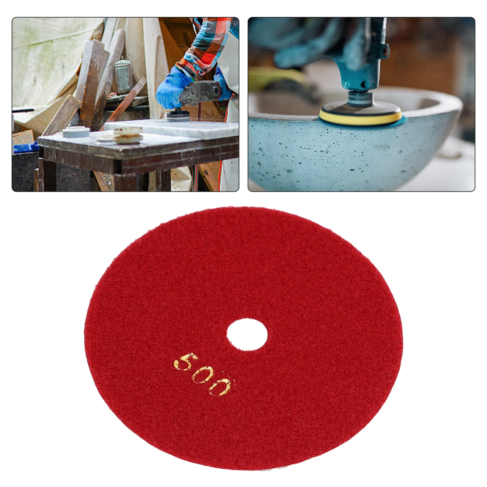 

1pc Dry/wet Diamond Polishing Pads Flexible Grinding Discs For Concrete Granite Abrasive Tools Accessories And Parts