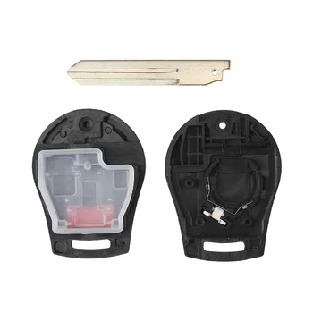 Chiave telecomando per Nissan Cube S SL Rogue 4 Chiave telecomando per Nissan Cube S SL Rogue - KEYYOU 3 2 1 pulsanti nuovo telecomando portachiavi portachiavi per Nissan Cube S SL