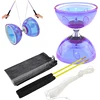 New Portable Diabolo Chinese Yoyo Diabolo Set Gym Equipment Gear for Adults Kids Elderly Outdoor Indoor Agility Exercise