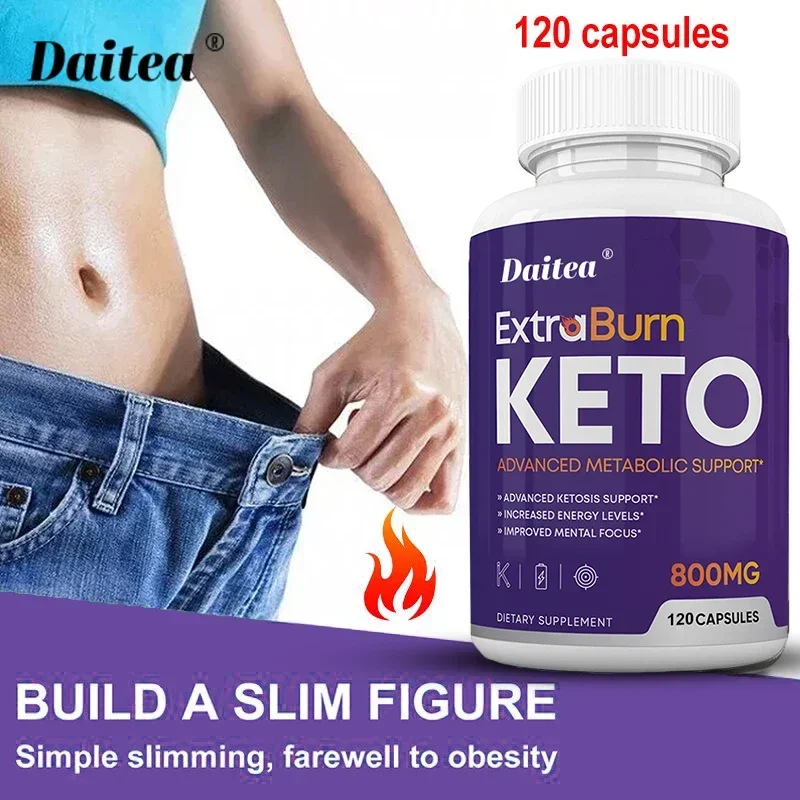 

Daitea Keto Advanced Formula Dietary Supplement 800mg - Metabolism, Craving Management, Suitable for Men and Women, Non-GMO