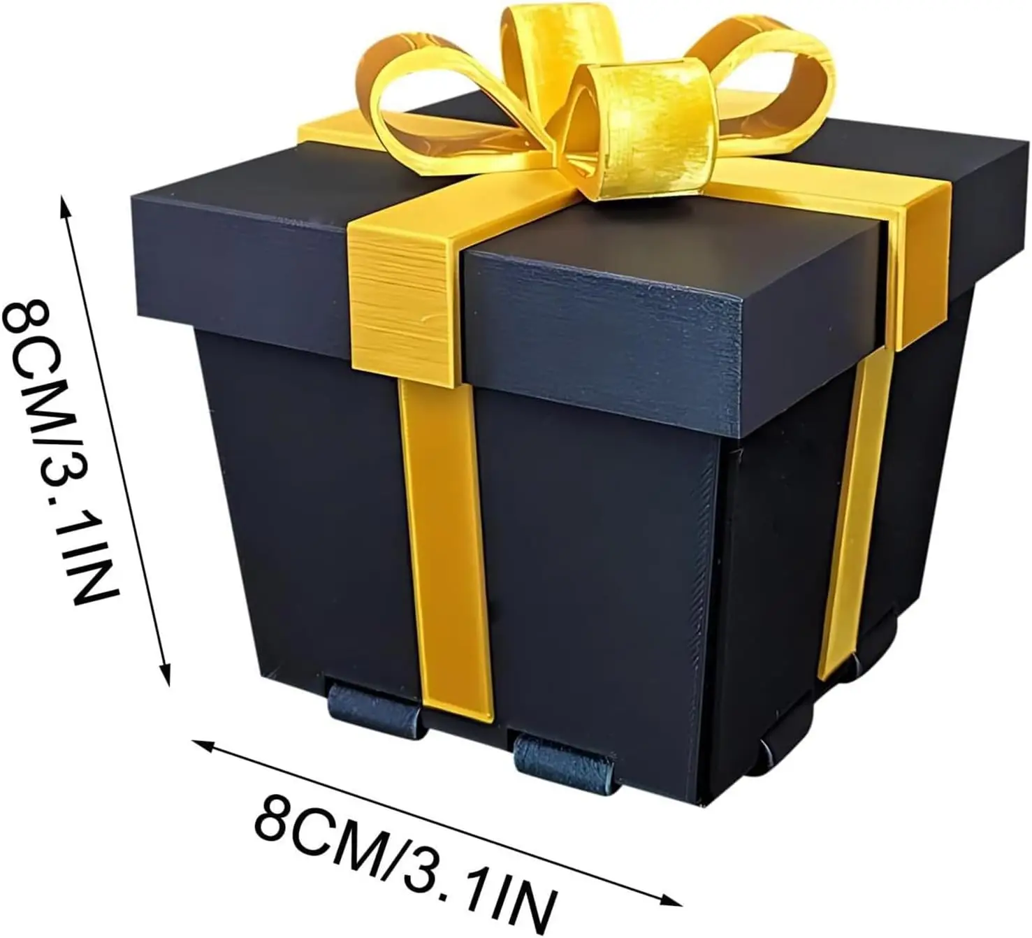 8cm Middle Finger in a Box,Middle Finger Surprise Gift Box,Annoying Gift Box,Spoof Hand Prank Pop up Gift,Christmas Novelty Gift 6
