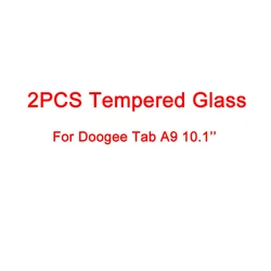 Premium 2 - Pack Tempered Glass Screen Protectors for Tablets - Enhanced Durability & Clarity (Doogee Tab A9 10.1)