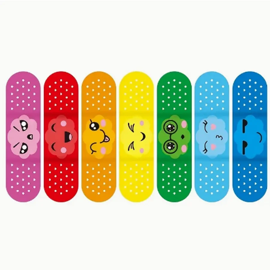 16/40pcs Cute Bandages Waterproof Bandages Self-Adhesive Breathable Bandages