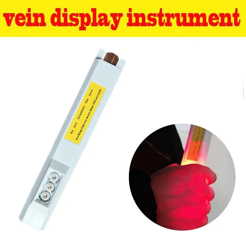 

Infrared Vascular IV Vein Detector LED Lights Handheld Angiography Instrument Vein Display Imaging Medical Vein Finder EU Plug