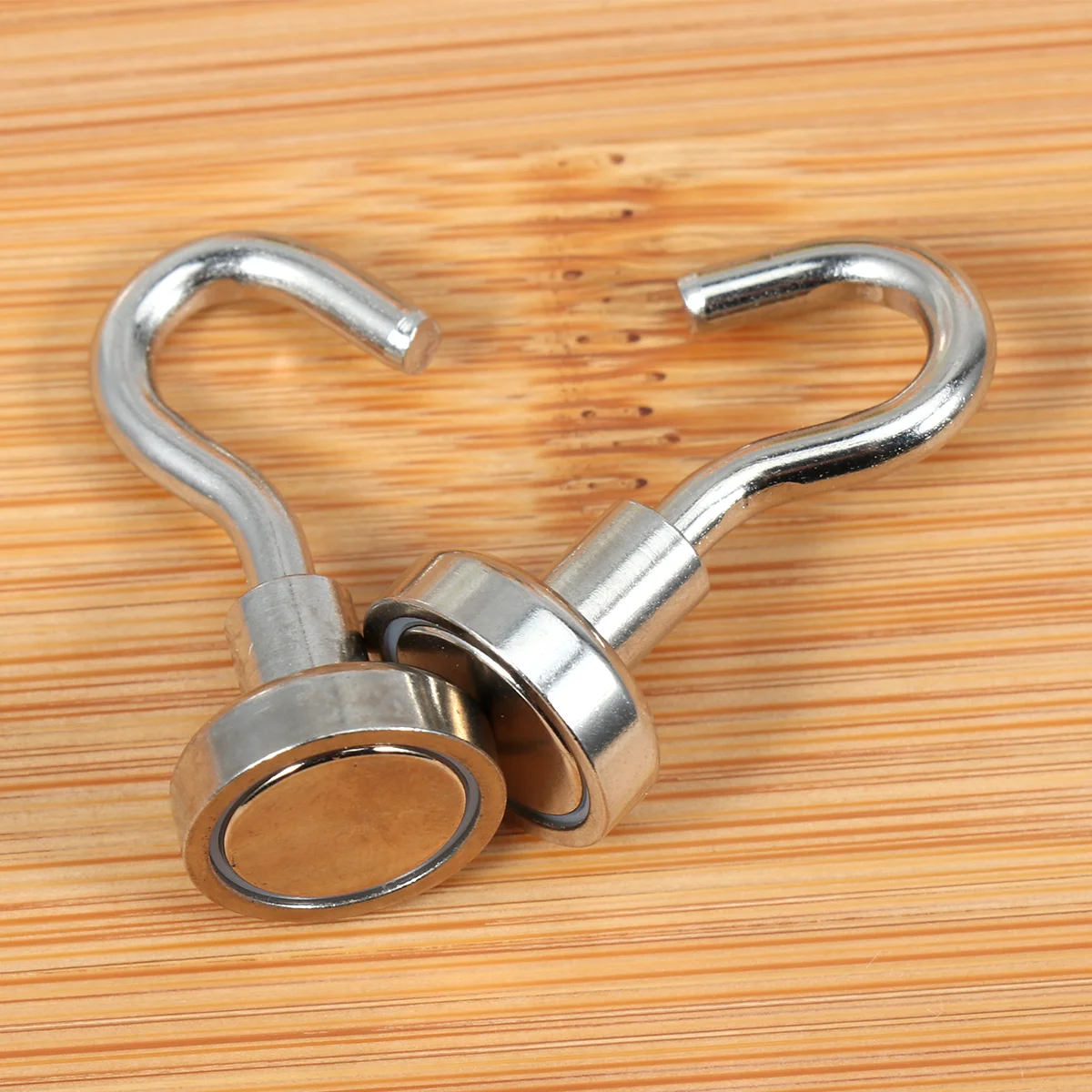 

8 Pcs Kitchen Organization NdFeB Magnets Hook Metal Organize Circular Hanger Wall Holder Office Organizing