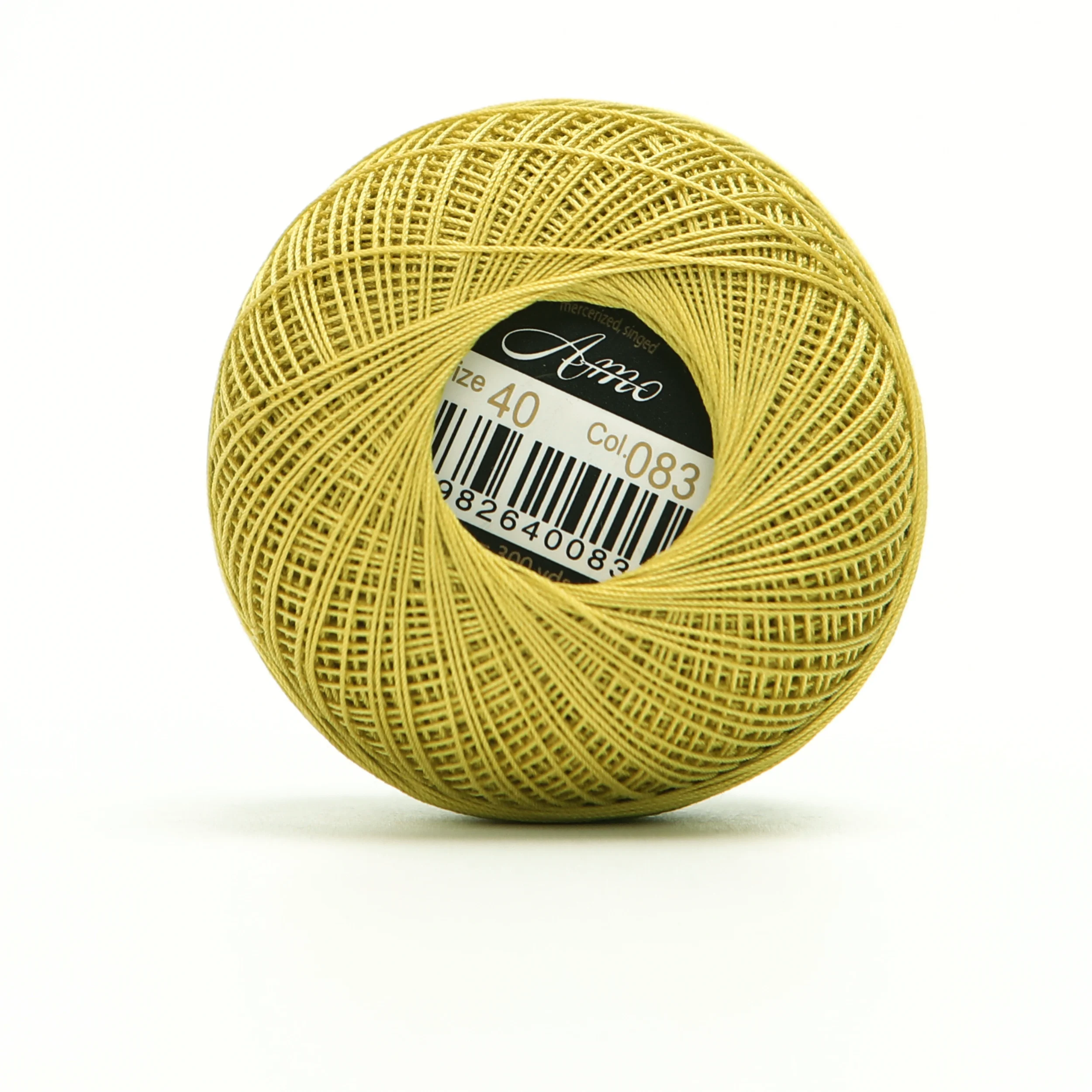 Größe 40, doppelt merzerisierter Häkelgarn aus ägyptischer Baumwolle, perfekt für Occhi-Projekt, 25-Gramm-Kugel, 300 Yards, 56 Farben erhältlich – Detail 38