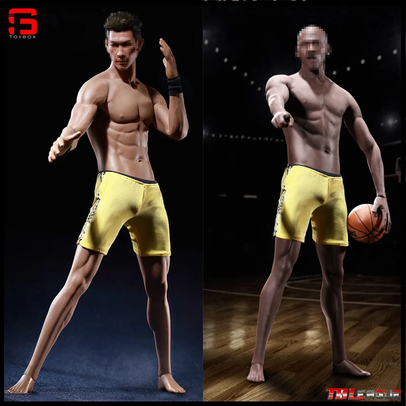 

TBLeague Phicen PL2018-M36 1/6 Asia Europe Seamless Male Body Suntan Black SKin Model for 12" Sport Military Action Figure