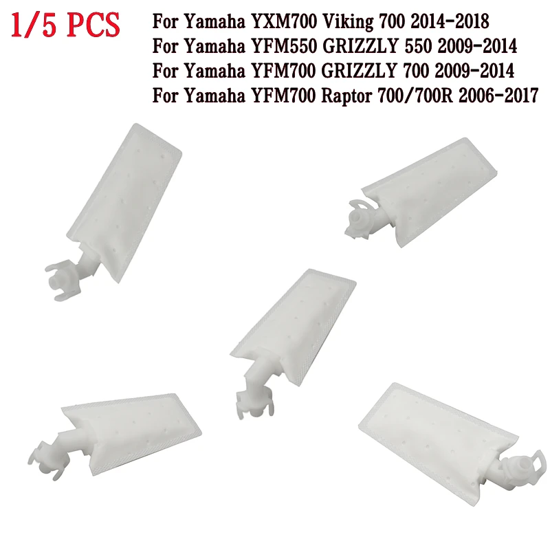 

Fuel Pump Filter For Yamaha YFM550 YFM700 GRIZZLY 550 700 2009-2014 YXM700 Viking 700 2014-2018 Raptor 700 2006-2017