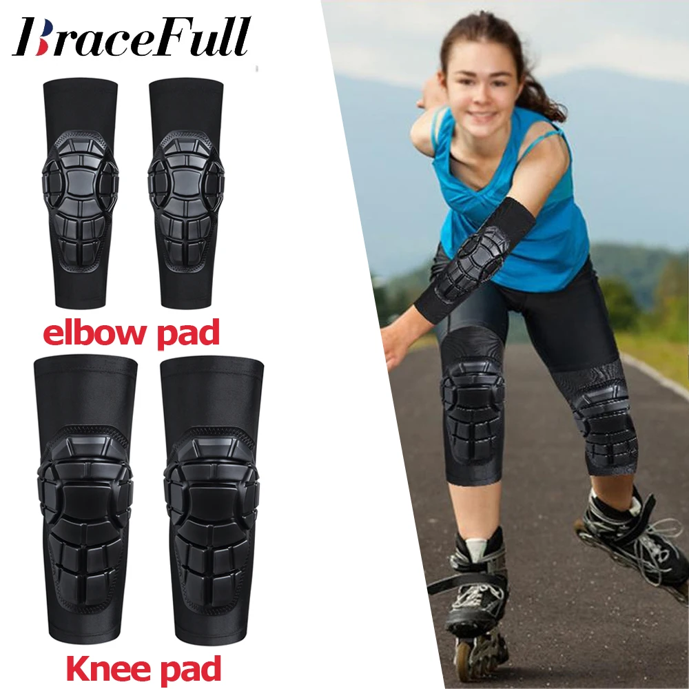 

1Pcs Elbow Pads Knee Brace Support for Kids Youth,Compression Sleeves Pads Guards Sports Protective Gear for Basketball,Cycling