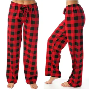 New In Plaid Lace Cotton Can Be Worn Outside Cargo Pants Women