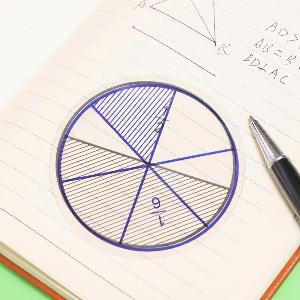 

Learning Tool Round Shape Fractions Instrument Fractions Circles Toy Educational Math Toy Score Question Demonstrator