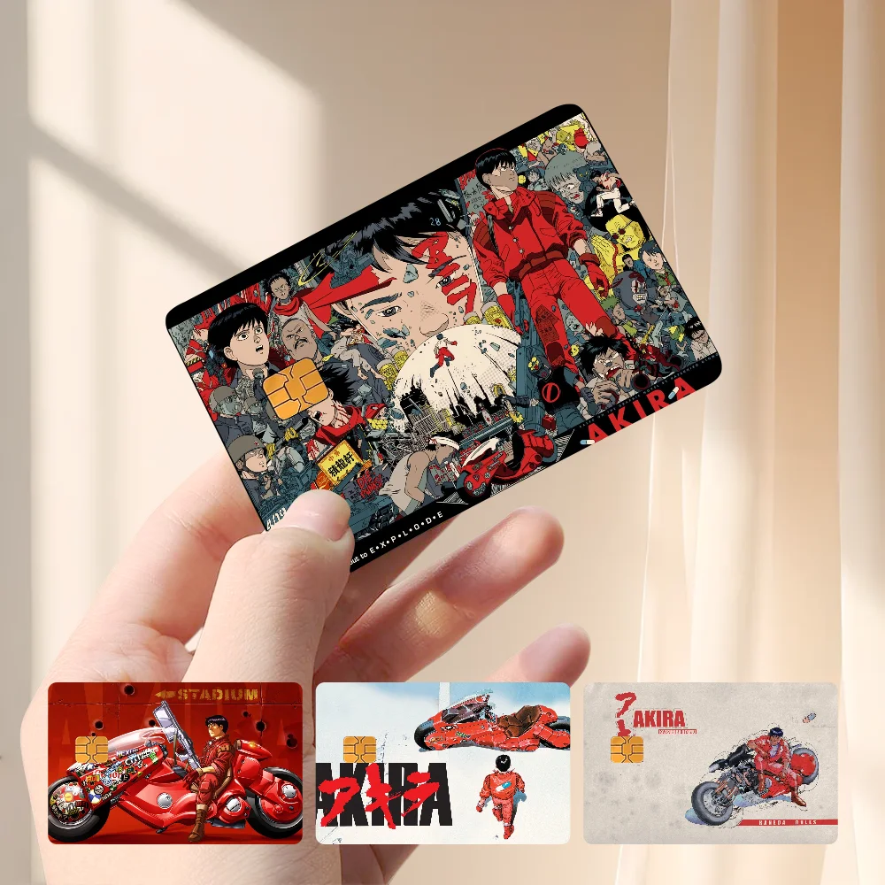 Akira Anime Credit Card Protective Stickers - Scratch and Abrasion Resistant