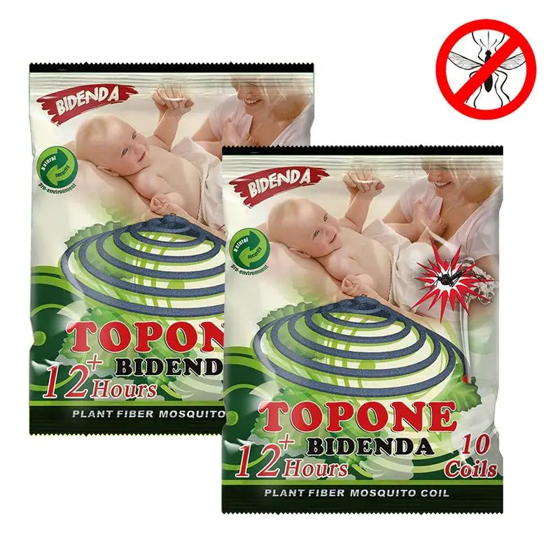 Mosquito Coil 10pcs Mosquitoes Coil Incense Cockroaches Flies Repel 12 Hours Protection Paper For Aromatherapy