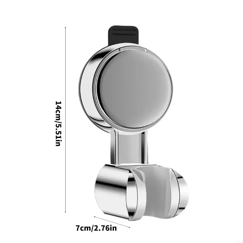 E7CD Multiuse Shower Head Accessory for Enhances Stability in Any Shower Space