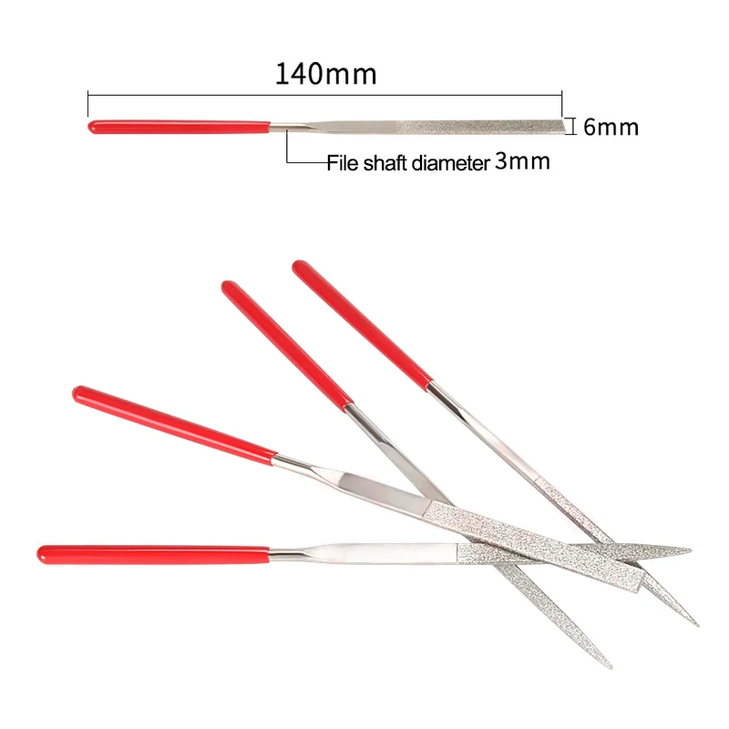 Gravação e Moagem Arquivo Needle Kit Rebarbação Lixar Ferramentas Peças de Impressora 3d Ferramenta de Corte Modelo de Cortador Raspador Diy - Imagem 3