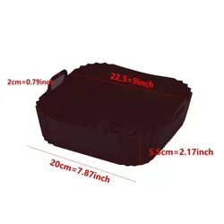 Multi-Purpose Silicone Cooking Mats and Trays Set (1038black)