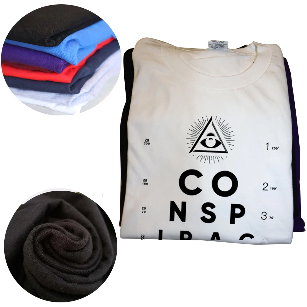 Magliette divertenti con grafico dell'occhio onniveggente, grafiche in cotone, streetwear, a maniche corte, regali di compleanno, stile estivo, t-shirt da uomo_voghion.com