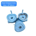 Heart Blue 57x53mm
