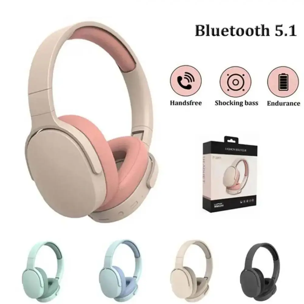 

Stereo Wireless Bluetooth Headphone with 3.5mm Cable with Microphone Game Headset Over Ear HIFI Headset Noise Reduction Headset