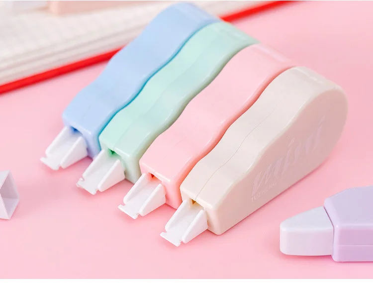 1 Set/6-teiliges süßes Kawaii-Macaron-Korrekturband, veränderte Werkzeuge, Schule, Büro, Korrektor, Schreibwaren, süße Neuheitsbedarf – Detail 12