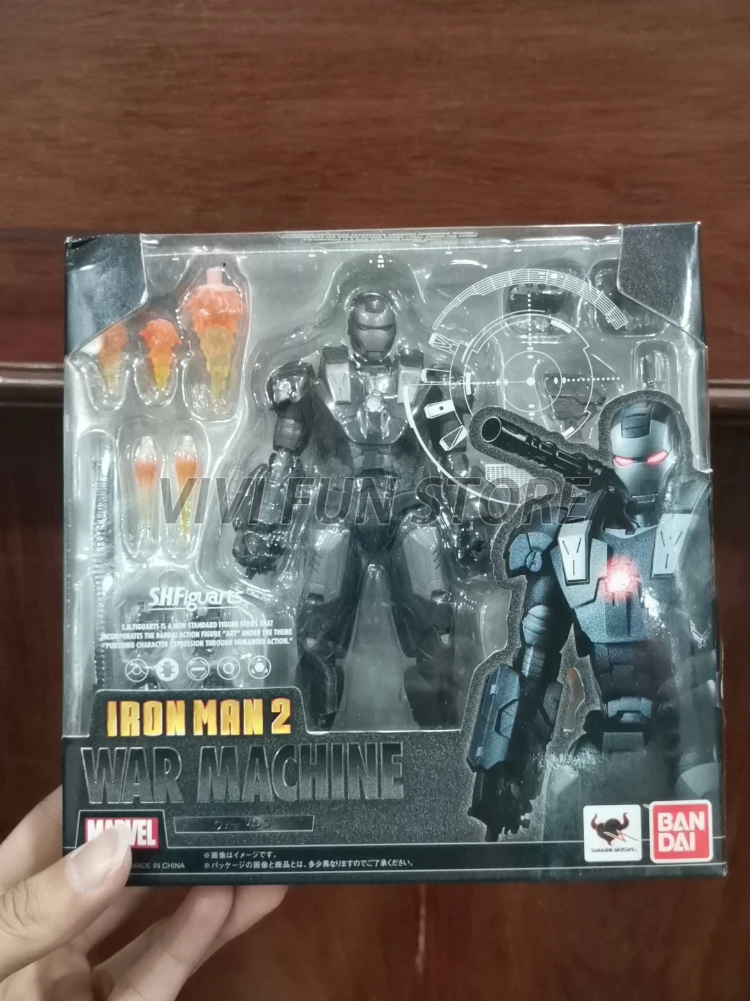 SHFiguarts WAR MACHINE フィギュア 箱剥がれあり Amazon.com: TAMASHII NATIONS S.H. Figuarts War Machine MK-6