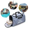 Women Sports Gym Bag Waterproof Yoga Bag Large Capacity Fitness Training Bag with Shoe Compartment Dry Wet Separation Bags 5