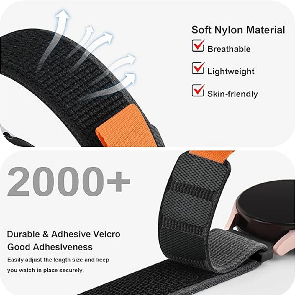 Trail Loop Nylon Band - 22mm/20mm Adjustable Strap