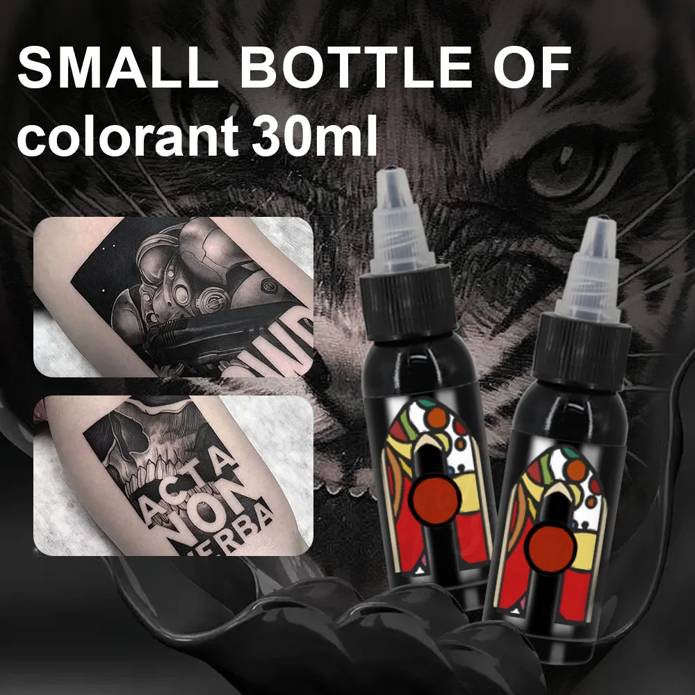 Tattoo ink tattoo ink pigment tattoo ink kit JC 1oz/8oz black Tattoo Ink Pigment Body Art Tattoo Kits Professional Beauty Paints Makeup Supplies Semi-permanent