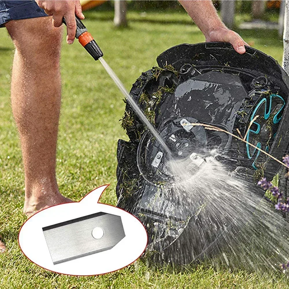 Hot 30pcs Lawn Mower Cutting Blades W/Screw Kit Replacement for Husqvarna Automower/Gardena Robotic Lawnmower Repair