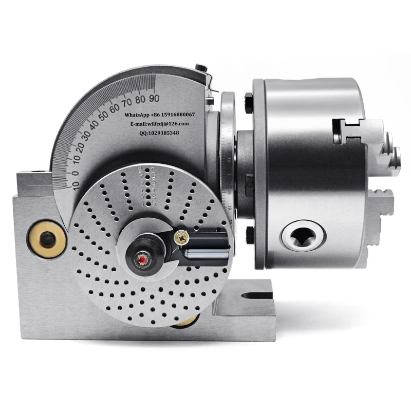 BS-0-100MM-125MM-Precision-Universal-Indexing-Head-CNC-Milling-Machine ...