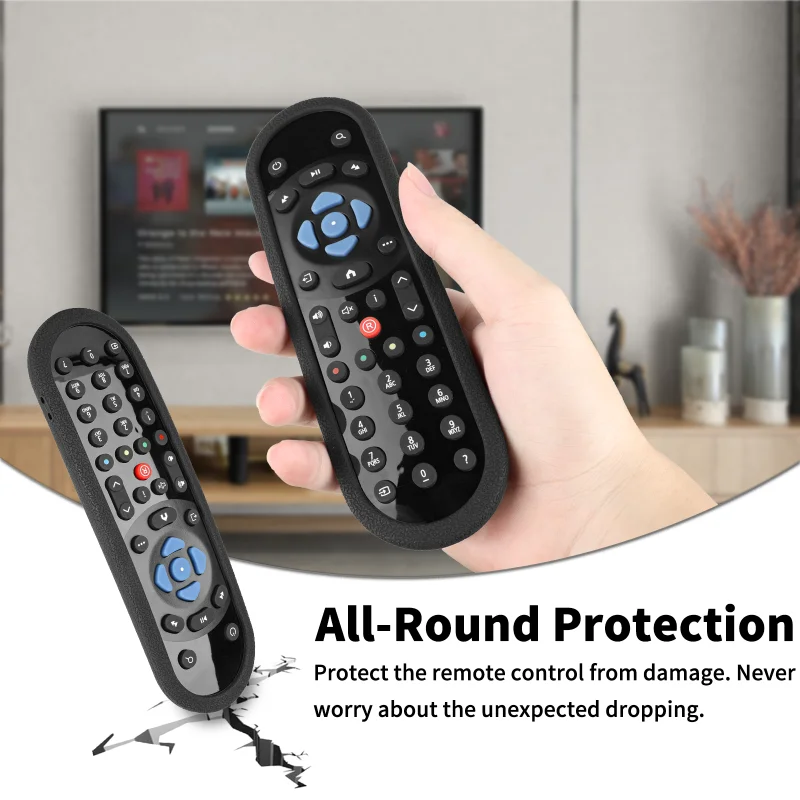 Silicone Shockproof Remote Control Case with Lanyard