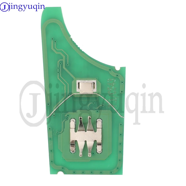 จิงหยู่ฉิน 81996-1H200 รีโมทกุญแจรถแบบพับได้ 433MHz FSK ID46 ชิป 3 ปุ่ม สำหรับรถยนต์ Kia K2 Soul 2018 Ced 2007-2013 OKA-185T คอนโทรล 6