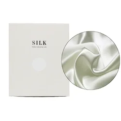 Luxurious 100% Natural Mulberry Silk Pillowcase with Hidden Zipper, Double - Sided for a Soft & Cool Summer Touch (Lvory)