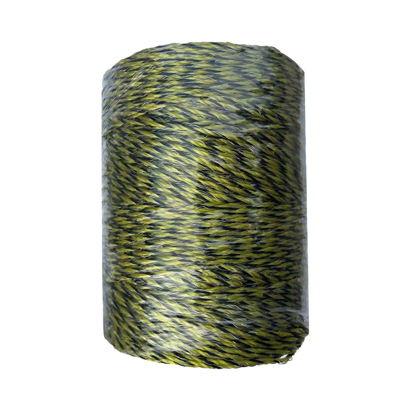 

Electric Fence Rope Sturdy Multipurpose 400M/Roll for Animal Fence Pasture