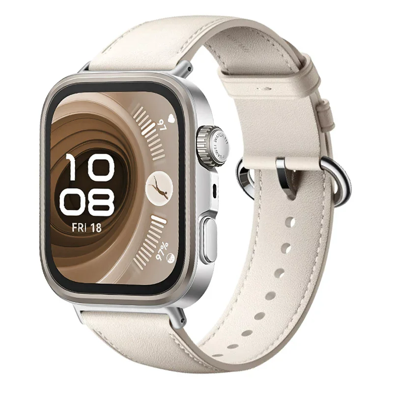 Breathable Leather Watch Strap - Premium Band Accessory