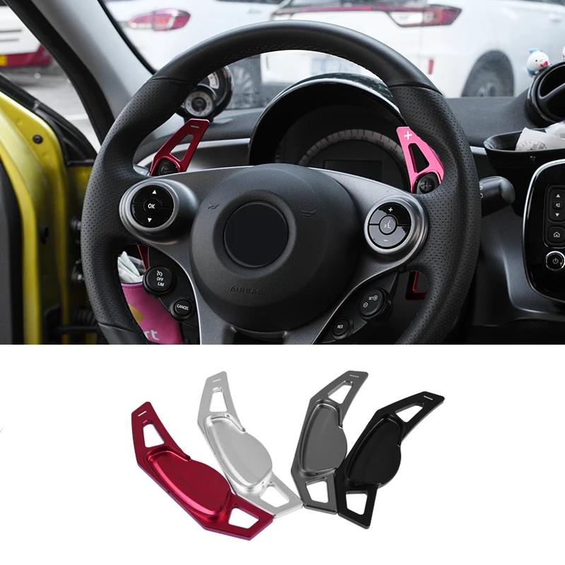 Gear Shift Paddle Steering Wheel Shifter For Smart Fortwo Forfour  Accessories 2X