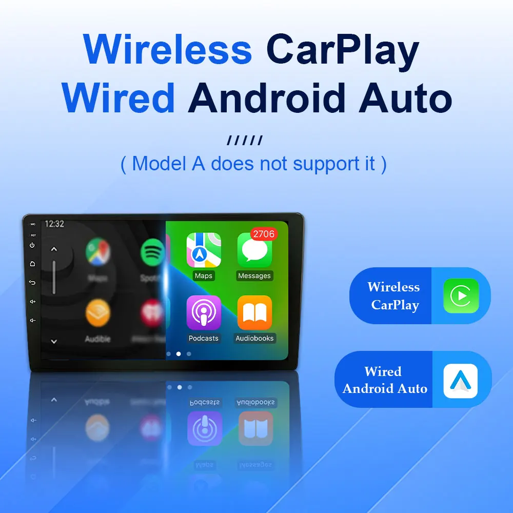 Android 16 Inalámbrico CarPlay Android Auto para KIA Borrego Mohave 2008 - 2016 Reproductor GPS para Auto Navegación Pantalla Táctil Radio Estéreo 4