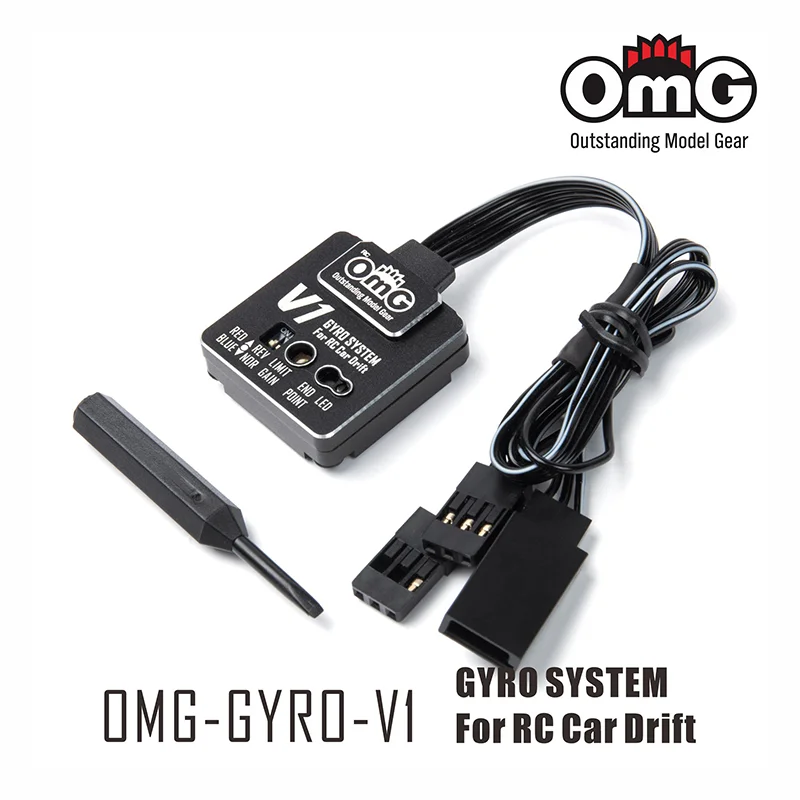 Dvojité gyroskopové systémy OMG-GYRO-V1 pre RC vozidlo 12g
