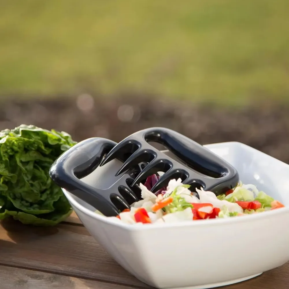Meat for Pulled Pork, Shredder Claws Set of 2, Barbecue Claws, Meat Shredder, Bear Claws for Tender Meat, Black