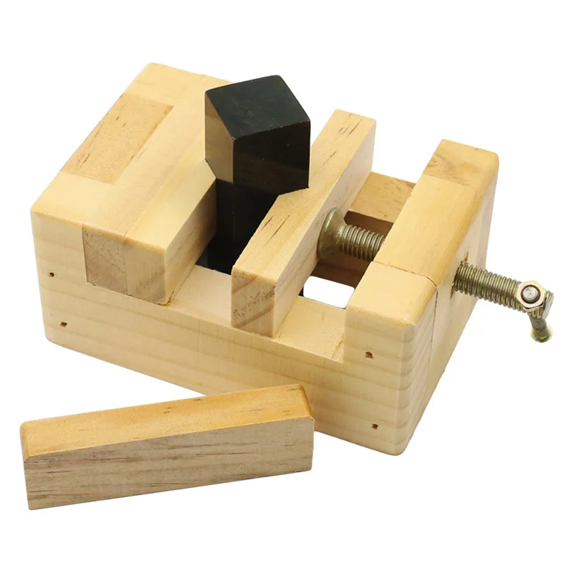 Carving Tool Wooden Flat Engraving Seal Stone Vise Mini Clamp-on Bench Vise